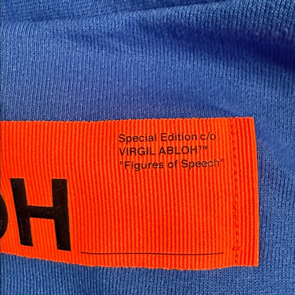 Virgil Abloh "Figures of Speech" (FOS) Hoodie - Like New - Size Large - Picture 10 of 10